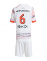 Bayern Munich Joshua Kimmich #6 Vieraspaita Lasten 2025-26 Lyhythihainen (+ shortsit)